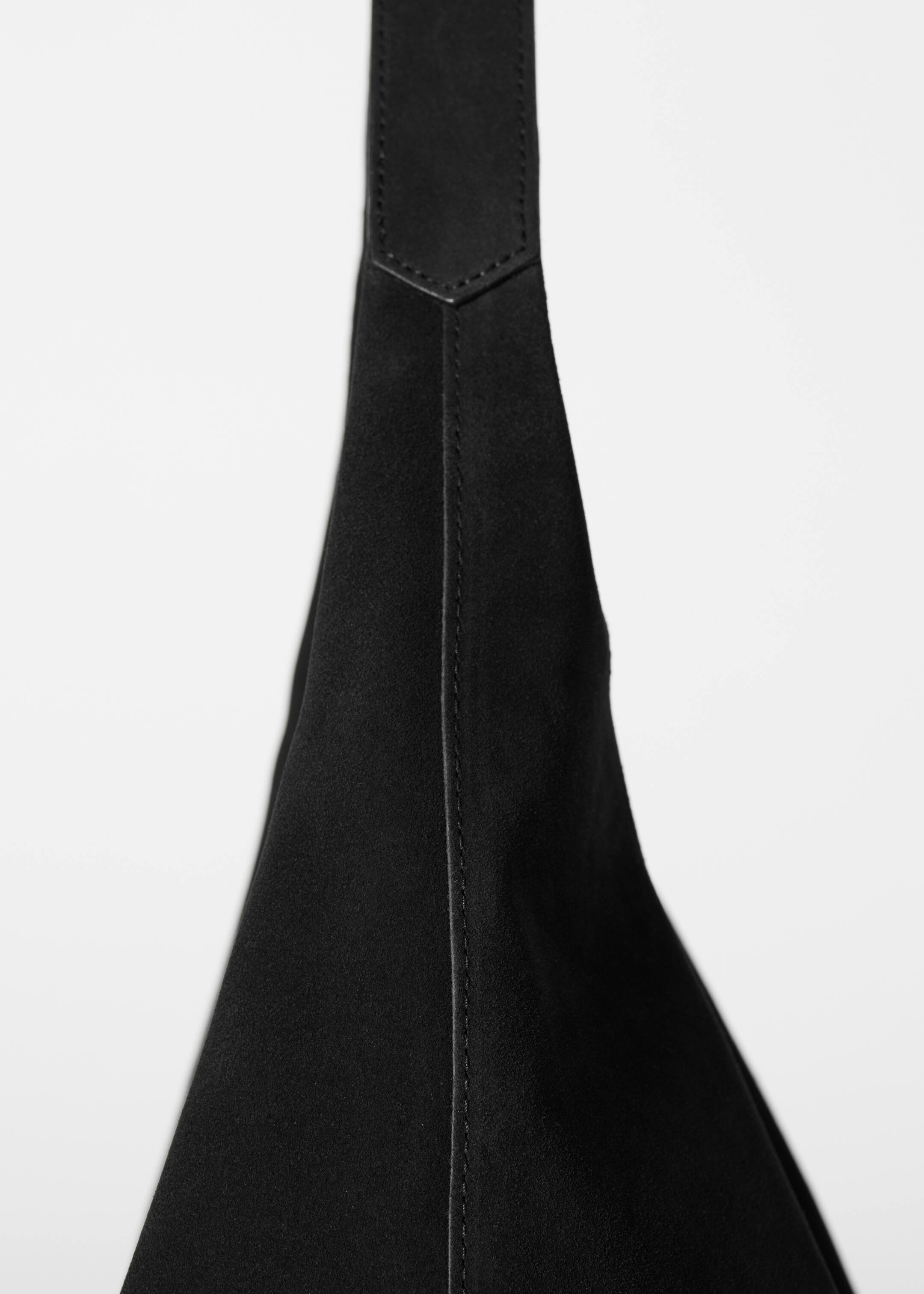 View larger image: Classic Suede Tote Bag - Black - Ladies | H&M GB 4