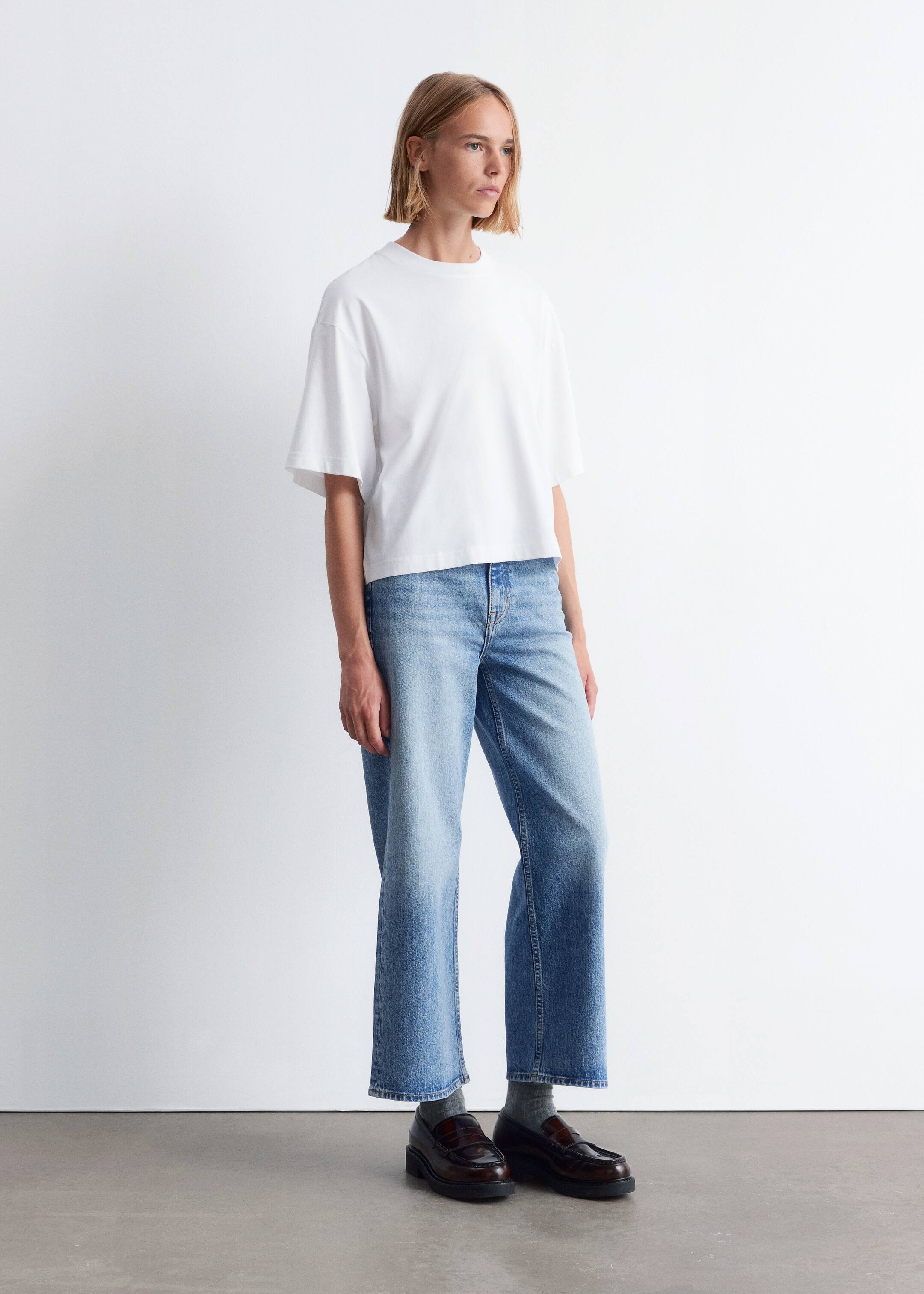 Zobraziť väčší obrázok: Voľné tričko - White - ŽENY | H&M SK 5