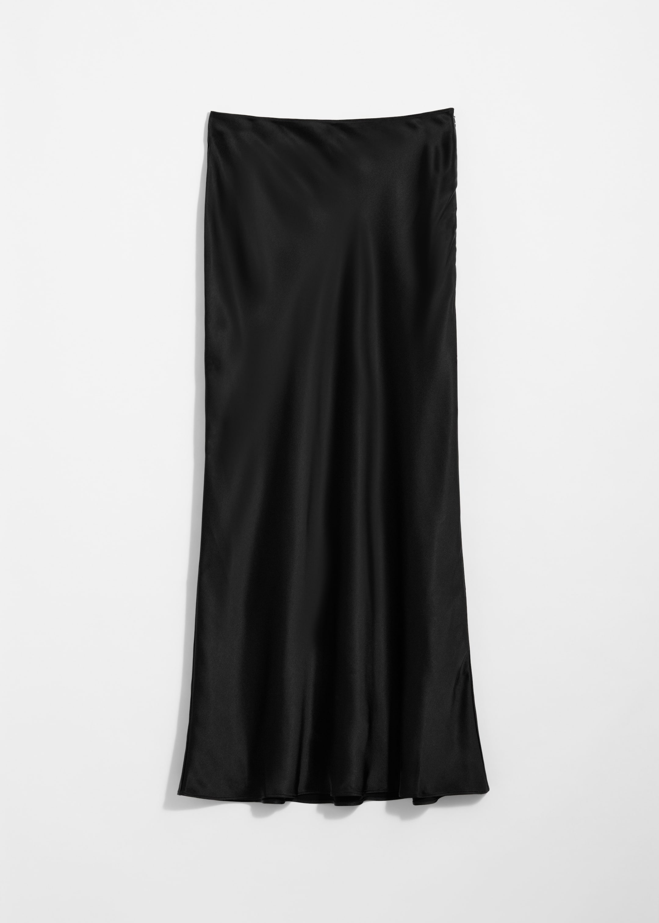 View larger image: Satin Maxi Skirt - Black - Ladies | H&M GB 5