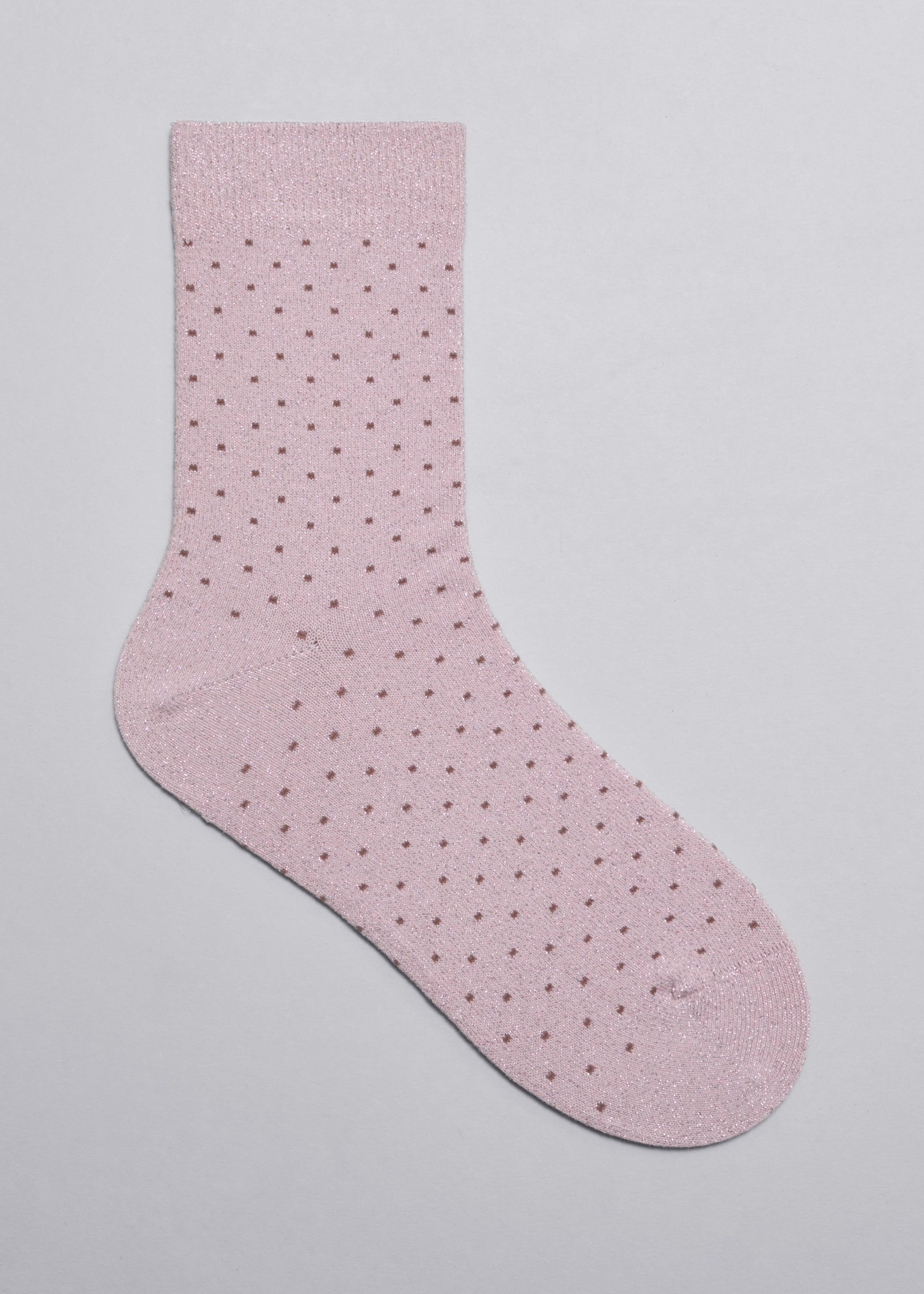 Image of Glitter Jacquard Socks