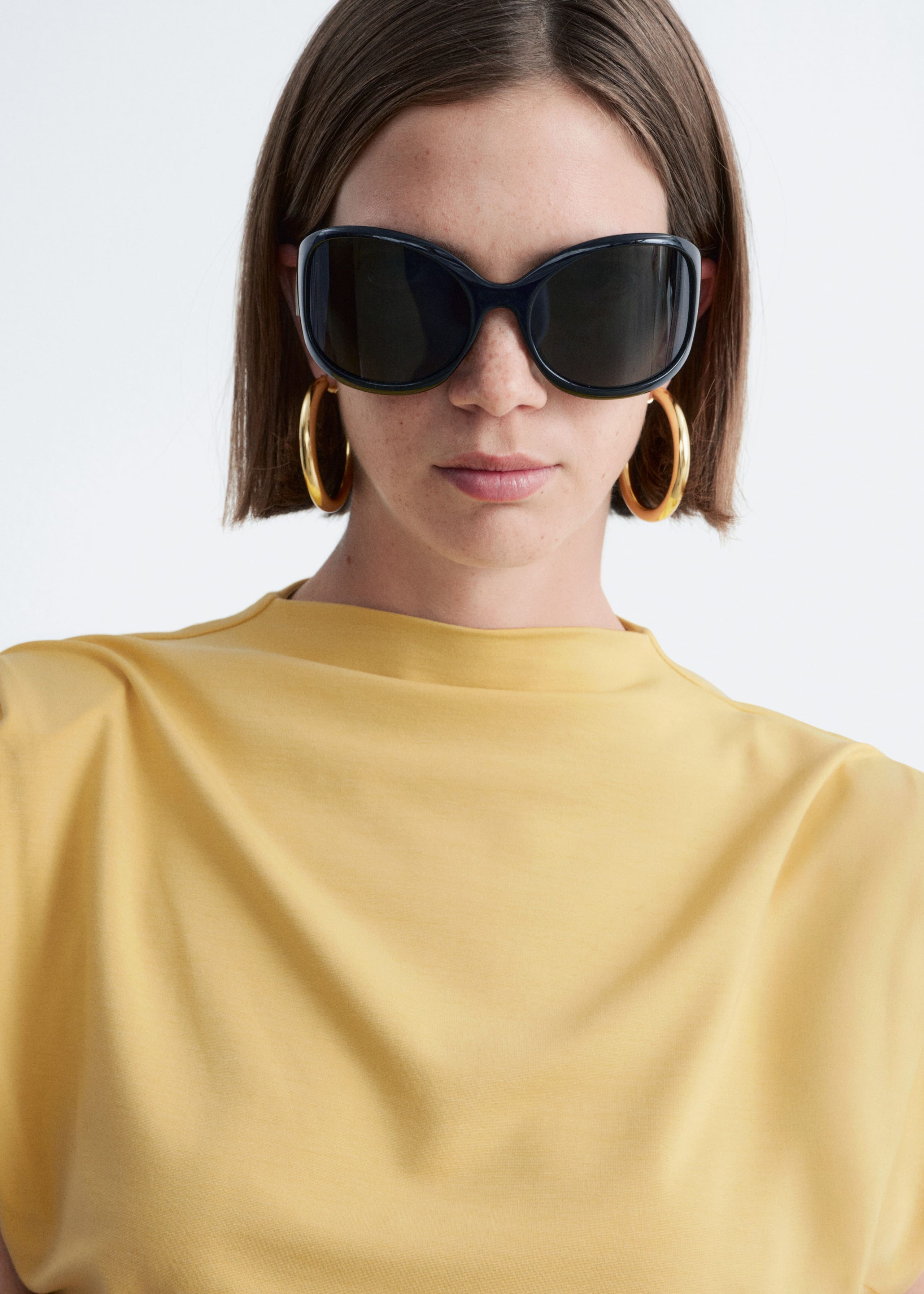 Image of Draped Jersey Top