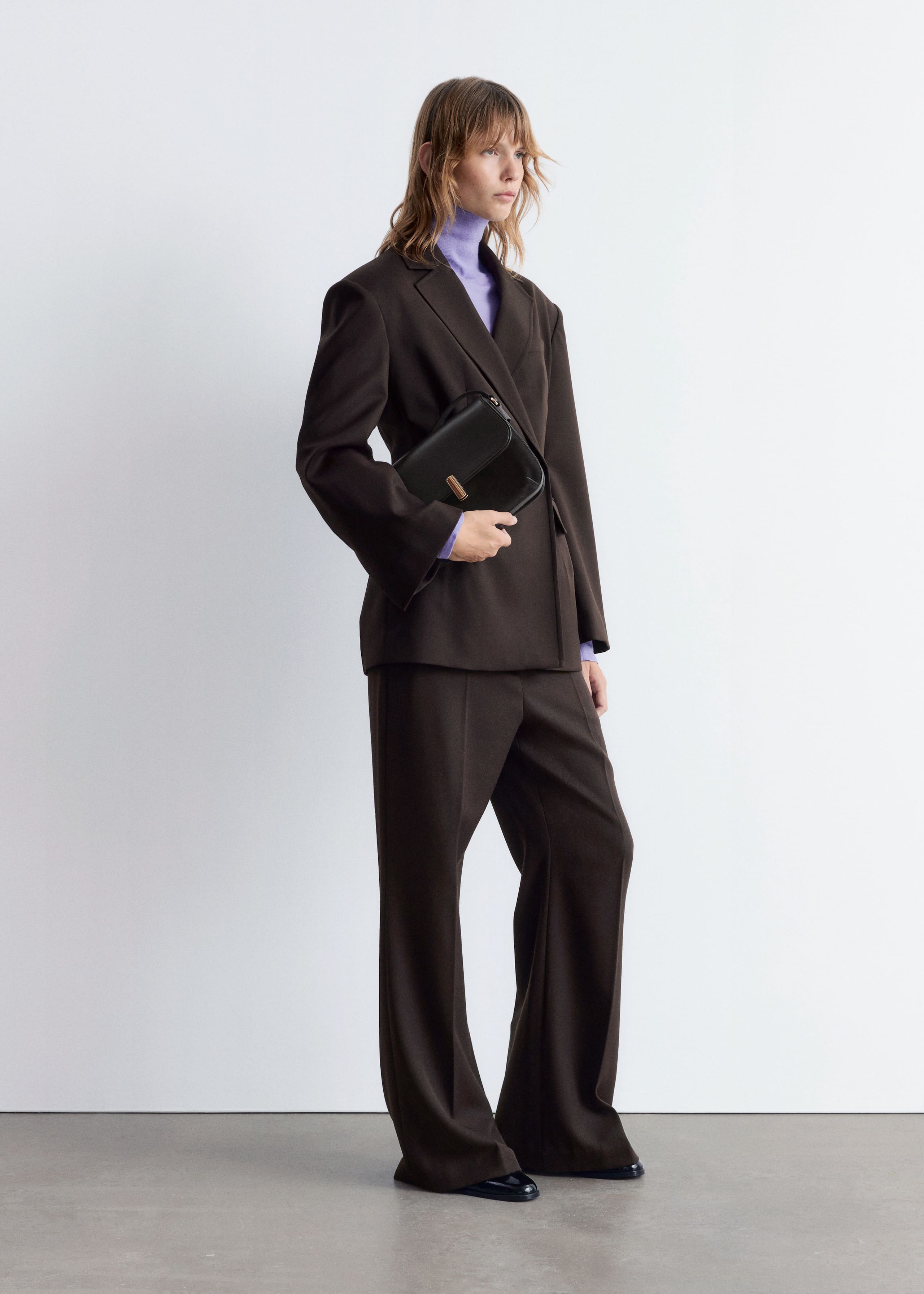 Image of Double-Breasted Wool Blazer
