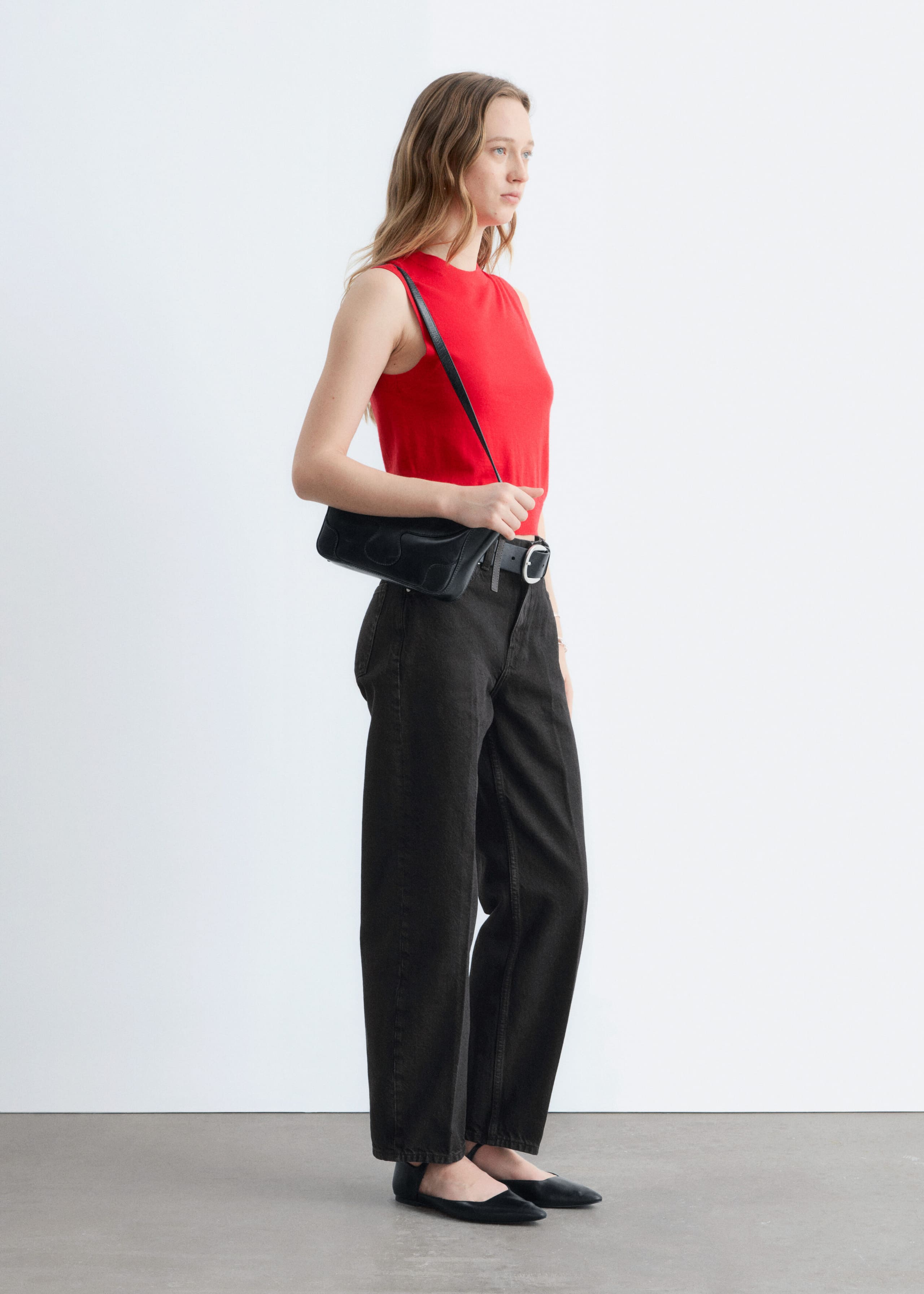 Image of Pull sans manches en cachemire