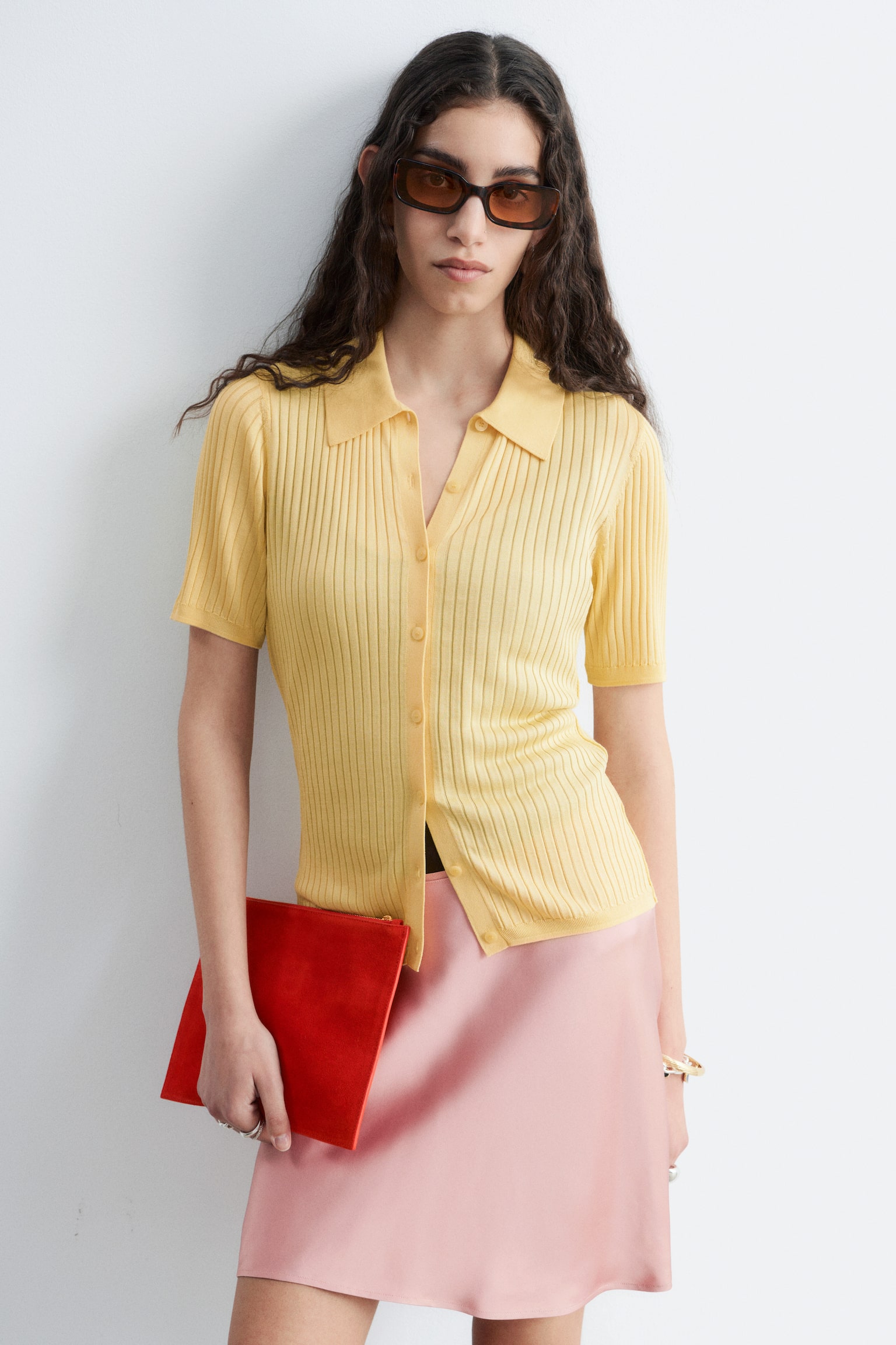 חולצת סריג ריב - 1