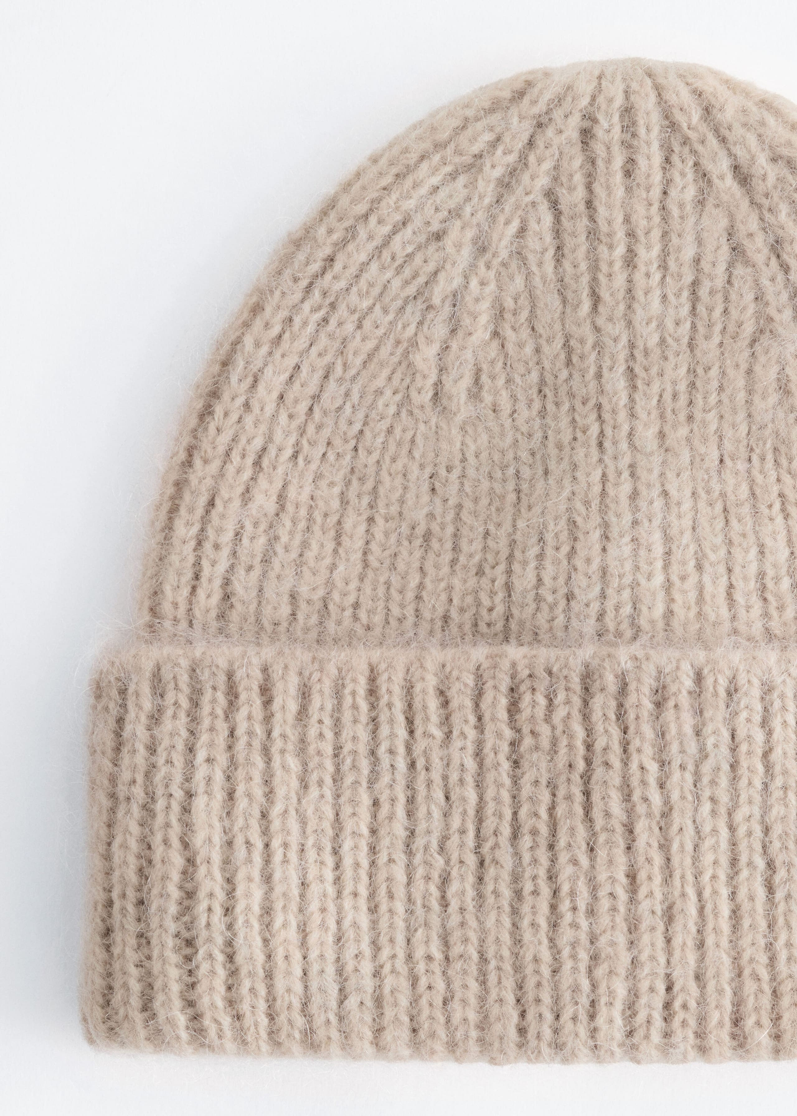 Beanie aus Wollmischung - {{variantName}} - Beschreibendes Detail
