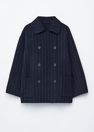 Navyblau/Nadelstreifen