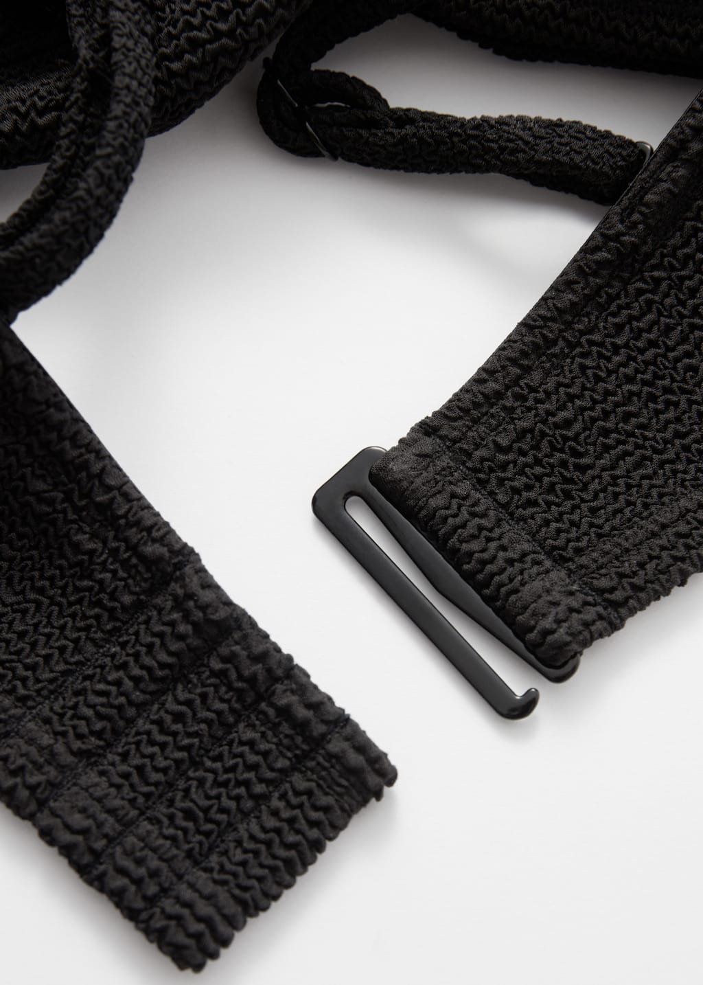 Image of Strukturiertes Bandeau-Bikinioberteil