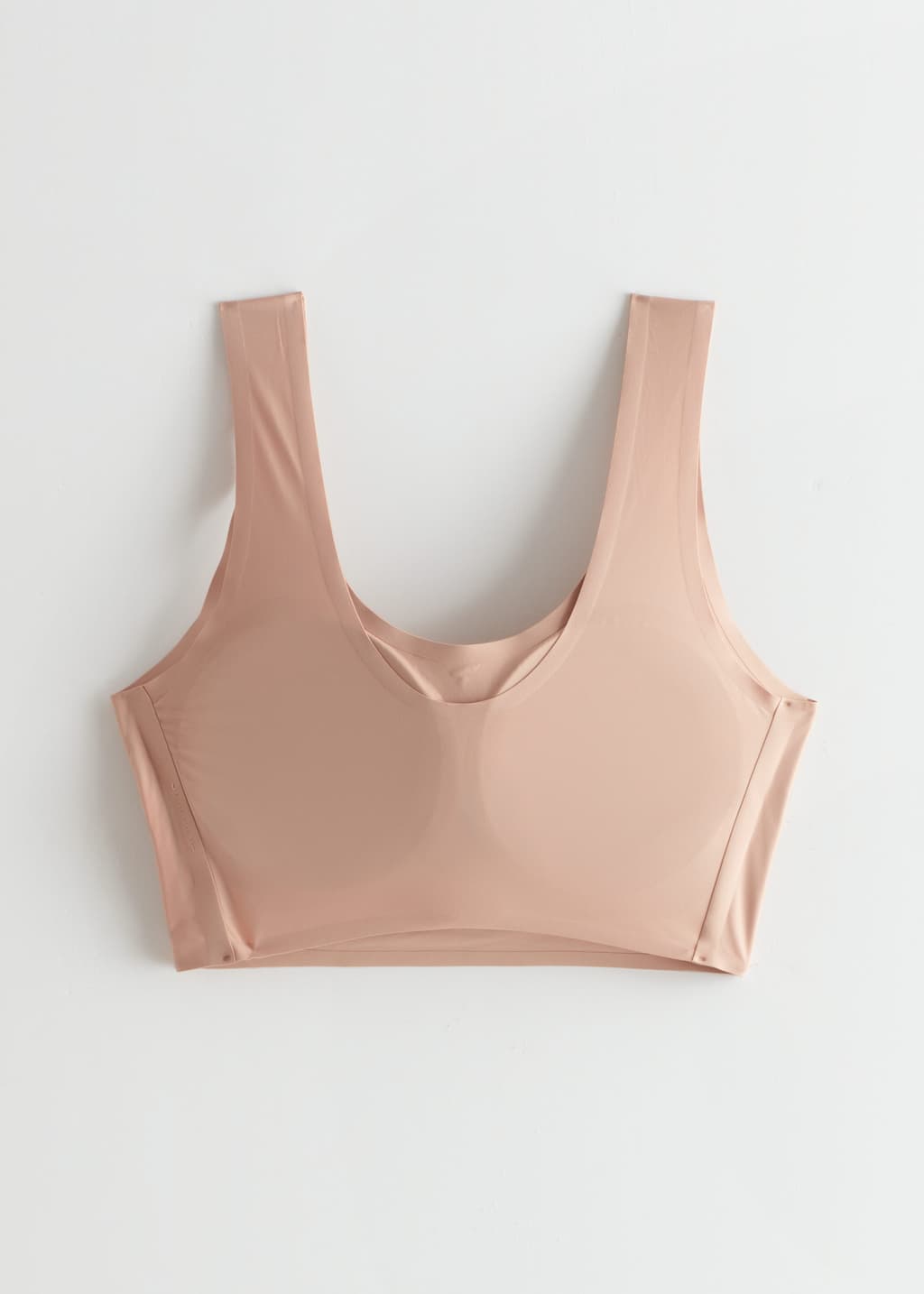 Padded Seamless Bralette - Brown - Bodegón