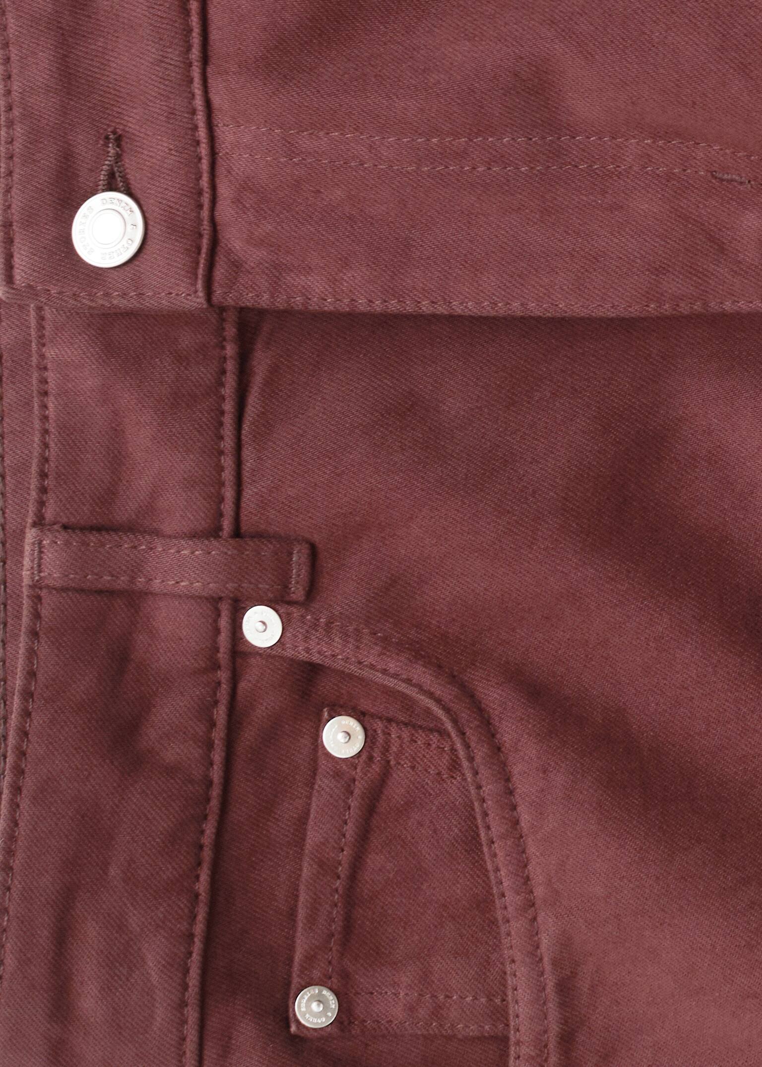 Relaxed Wide-Leg Jeans - Roestbruin/Kakigroen/Beige/Black/Lichtgeel/Light blue/Roze - 6