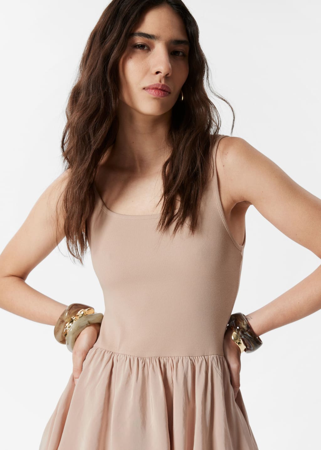 Image of Ruffle Midi Dress