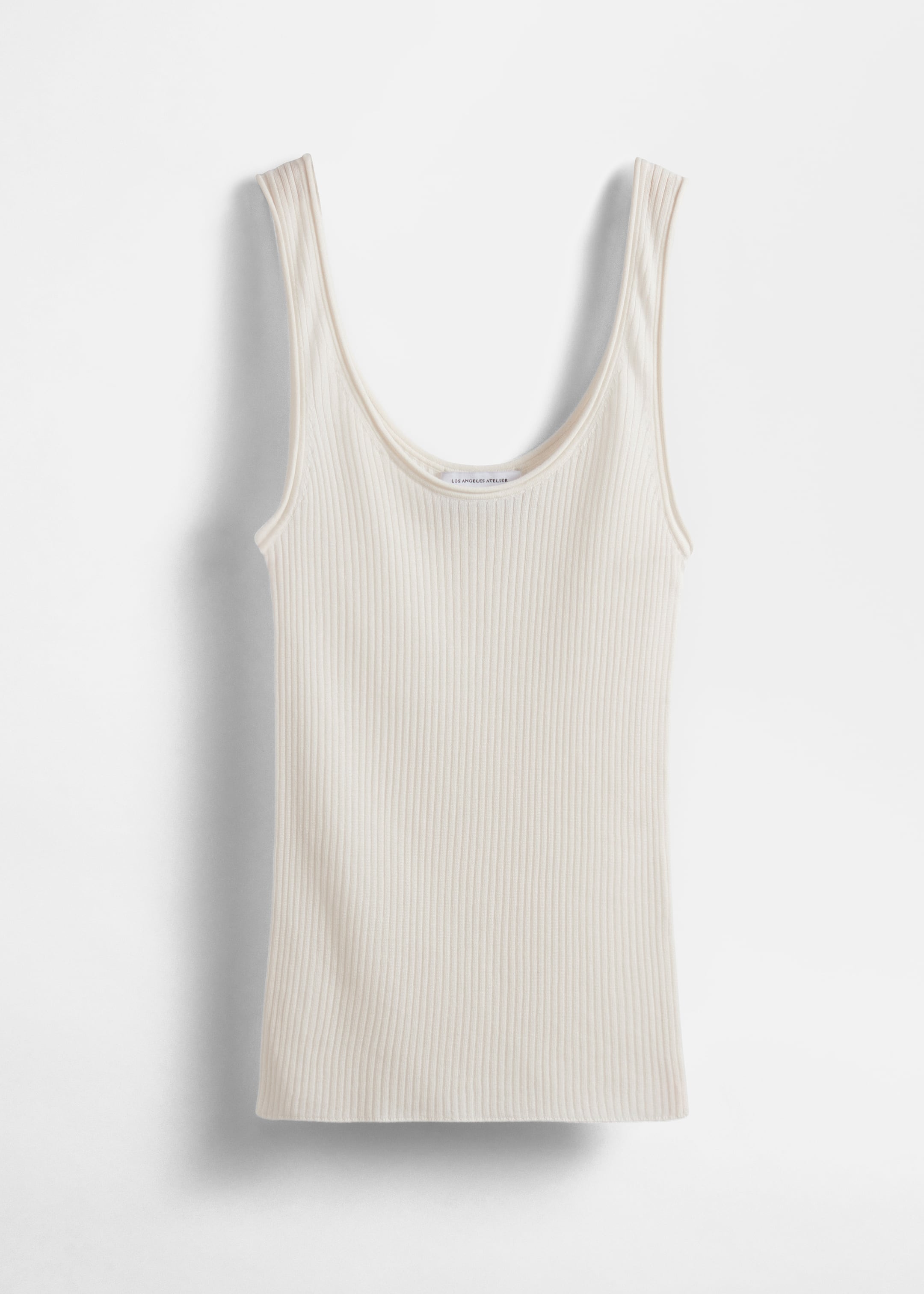 Größeres Bild ansehen: Rippstrick-Tanktop - Weiß - Ladies | H&M DE 1