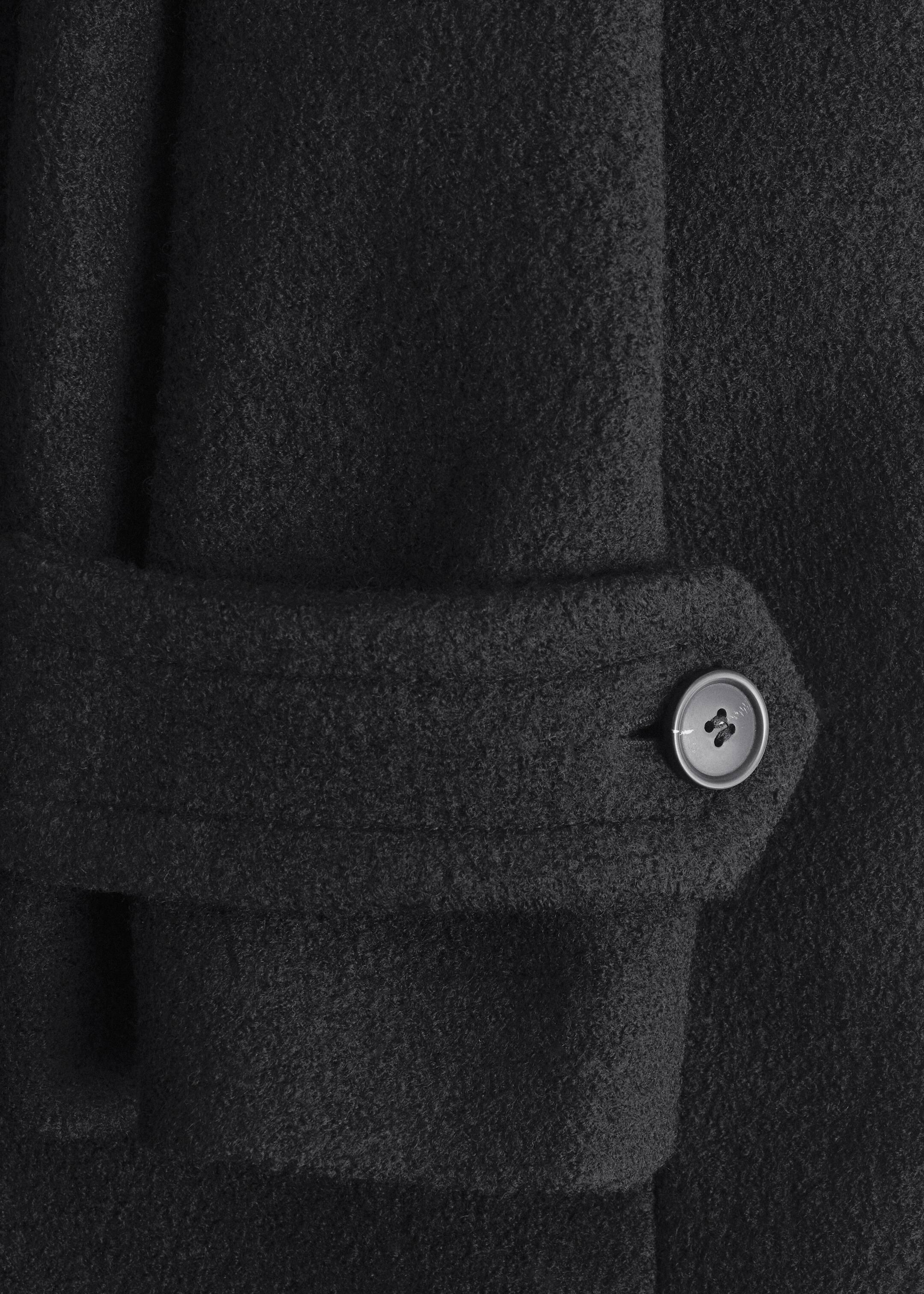 Agrandir l'image: Manteau en laine avec ceinture à nouer - Noir - FEMME | H&M CH 11