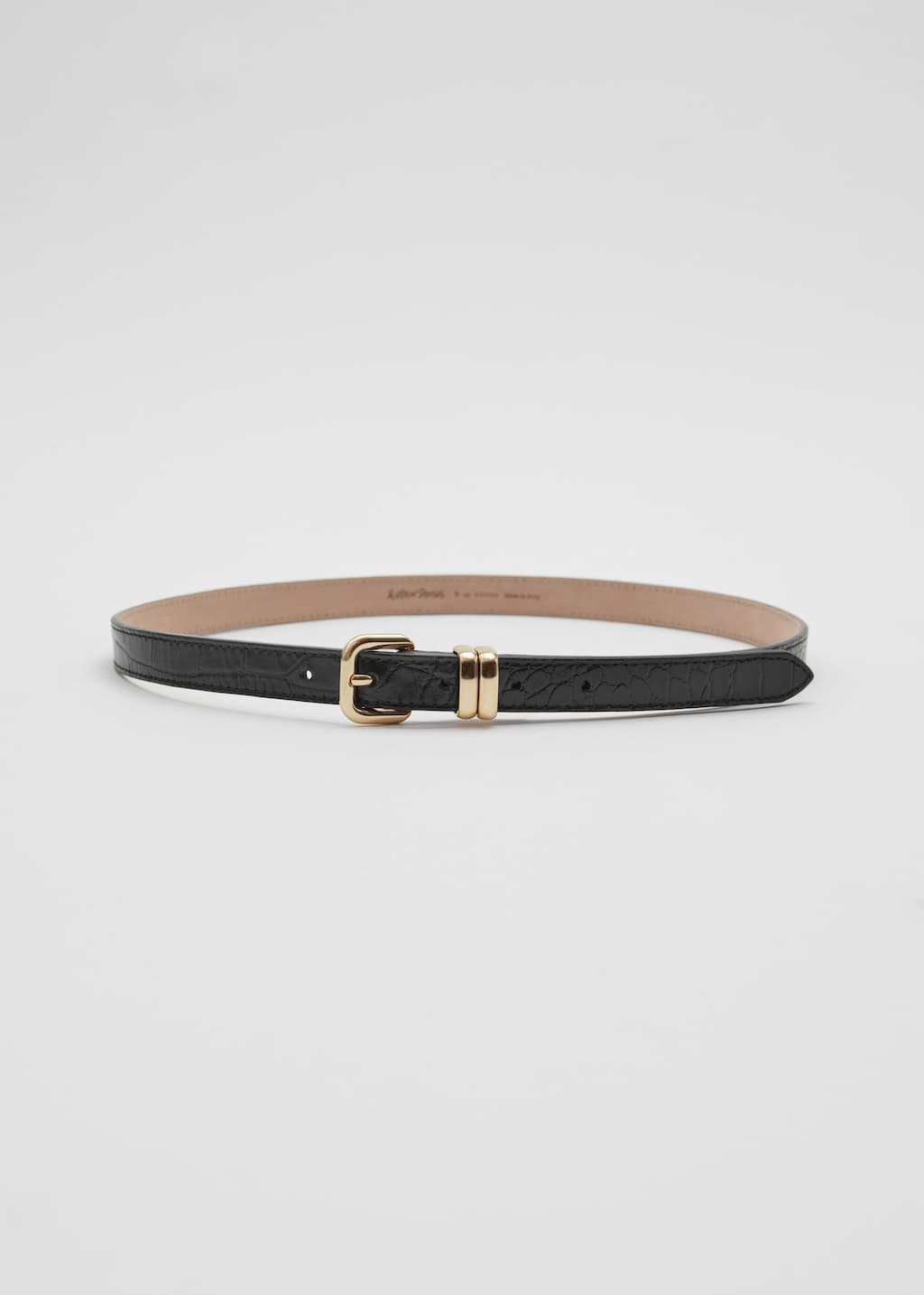 Classic Leather Belt - Green - Still Life