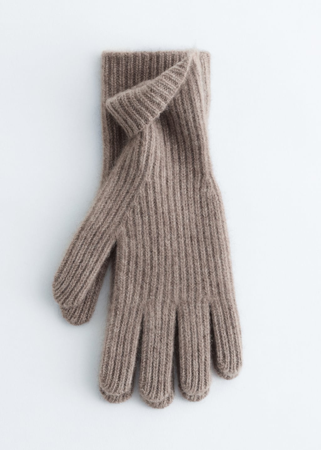 Image of Guantes de canalé de cachemira