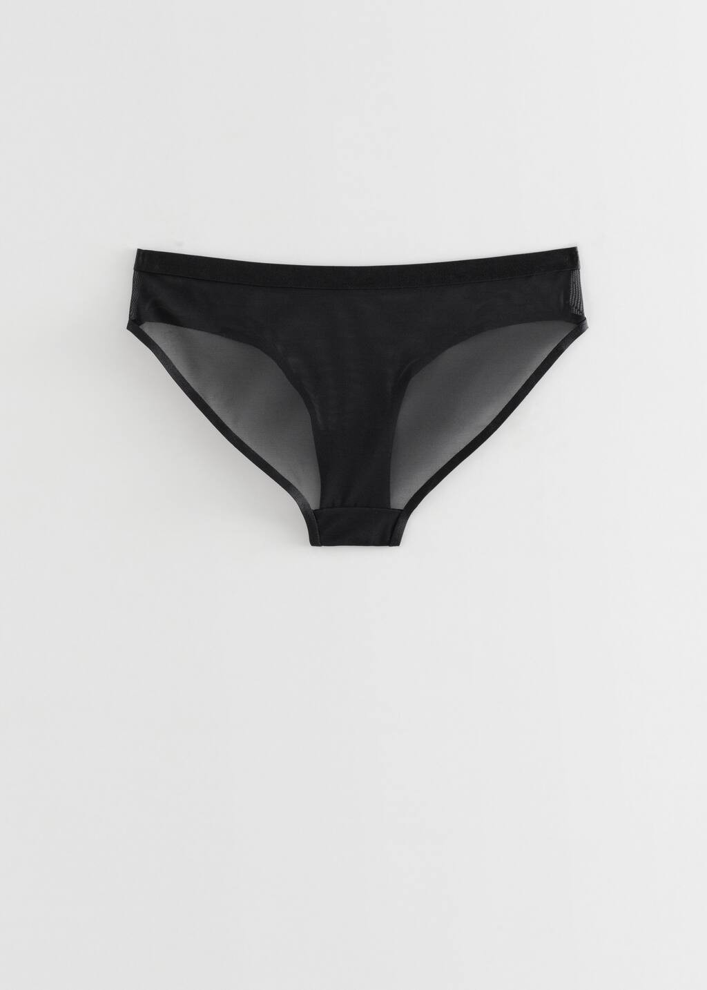 Culotte en mesh transparent - Noir - Still Life