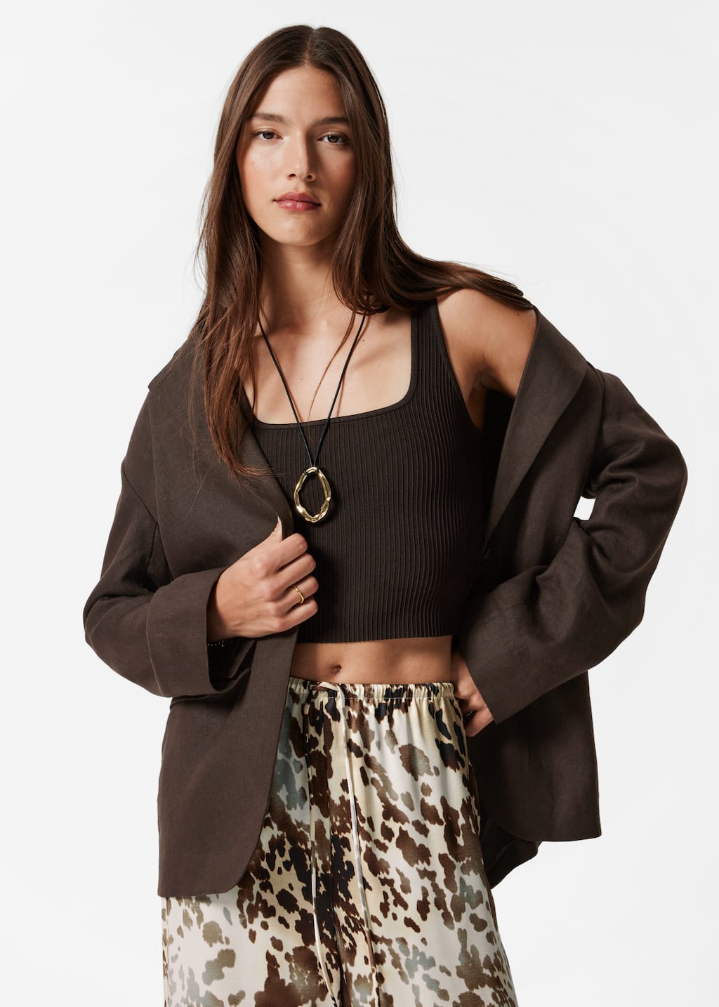 Cropped Top - White - Lookbook