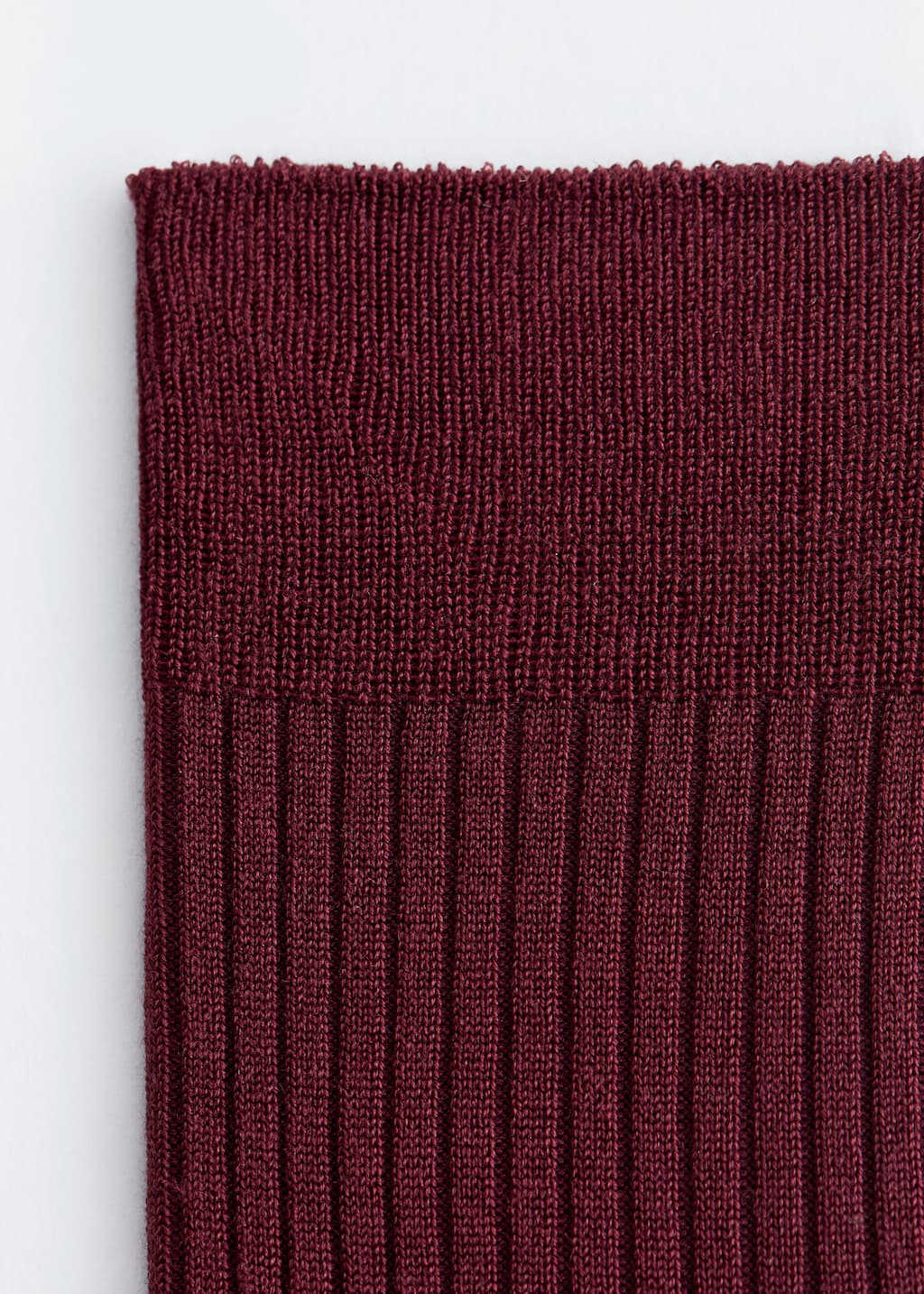 Image of Gerippte Socken aus Seide