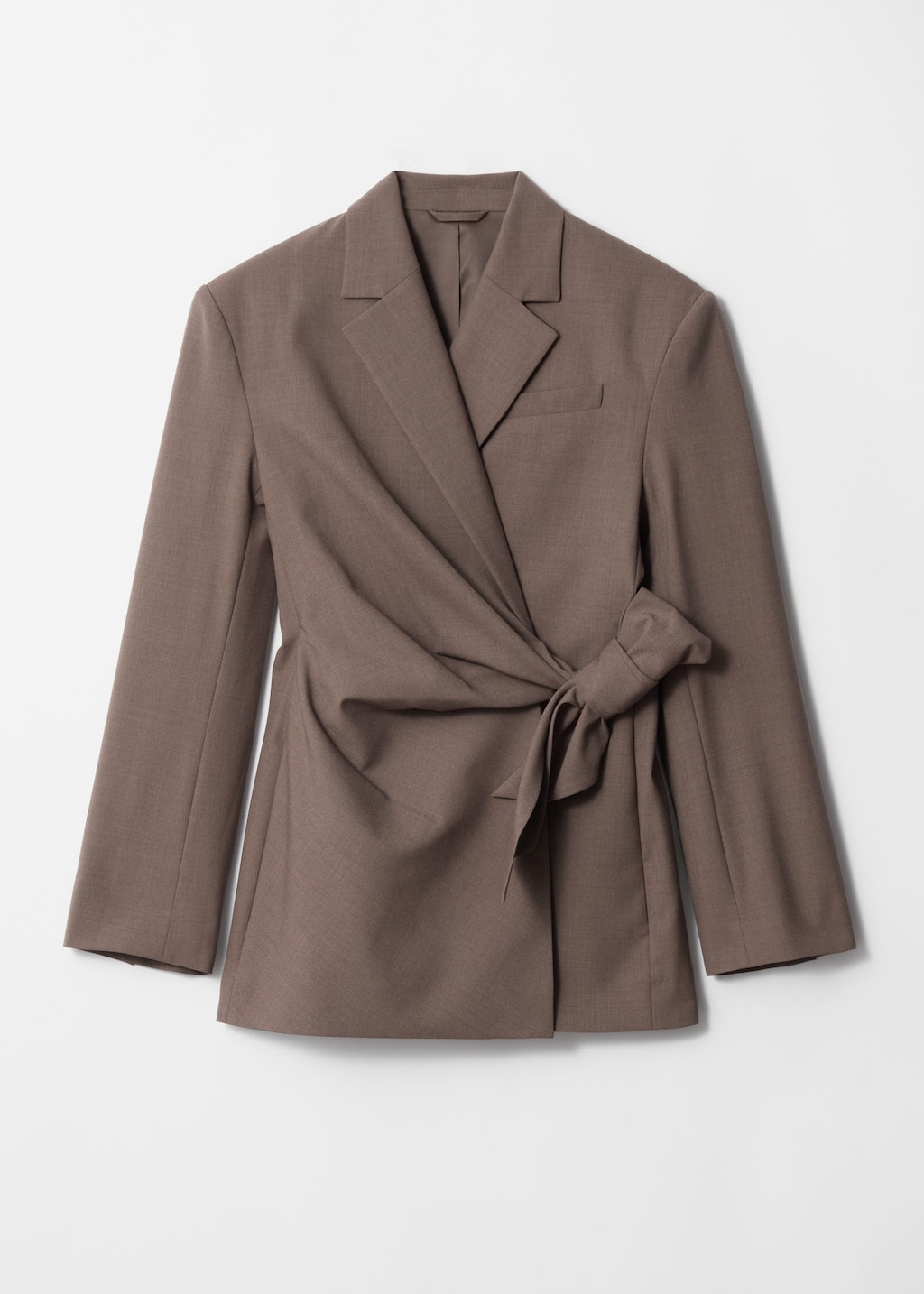Image of Blazer croisé en laine