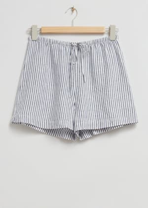 Dark Blue/White Striped