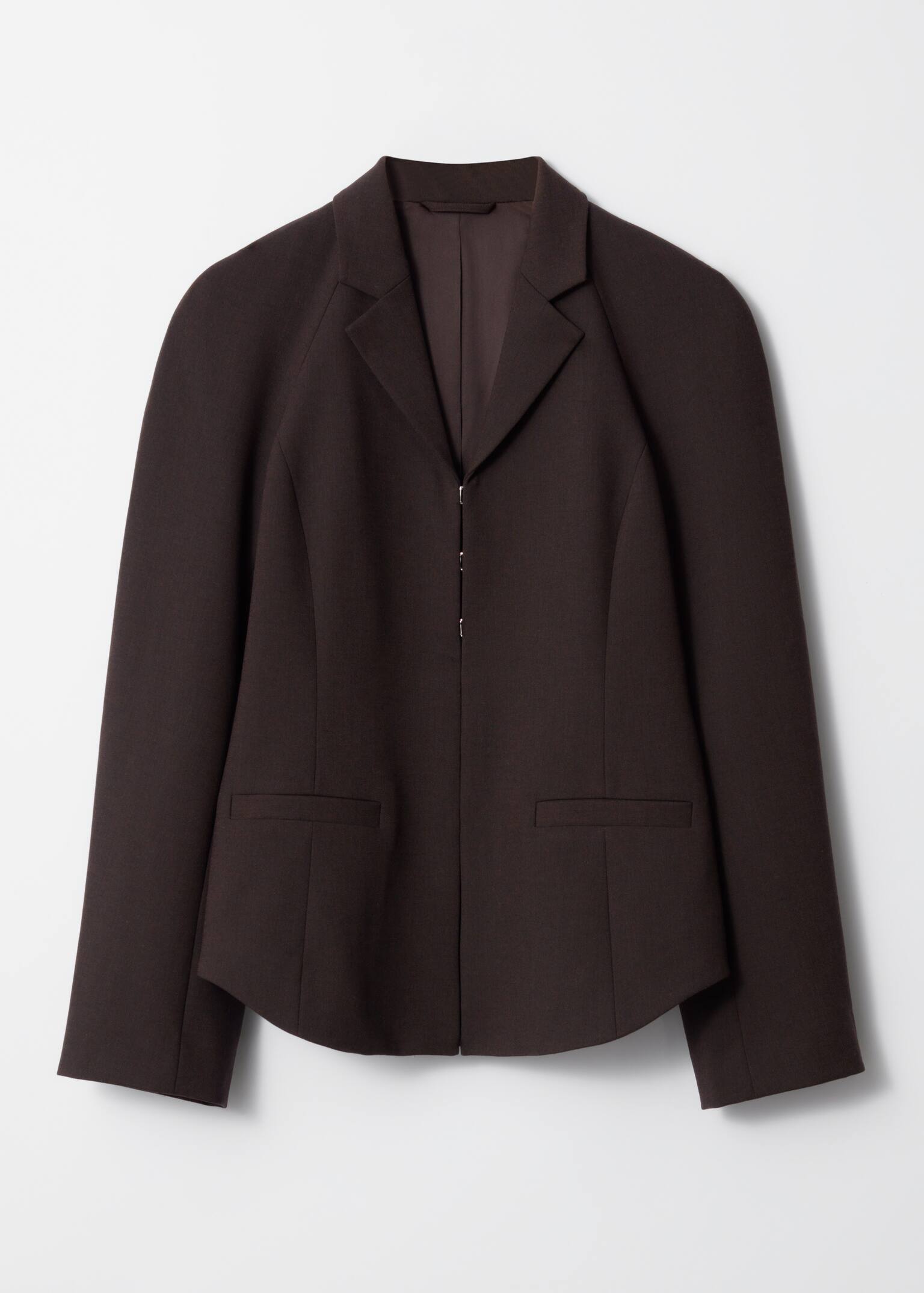 Blazer ajusté - Marron foncé