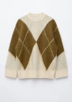 Cream/Brown