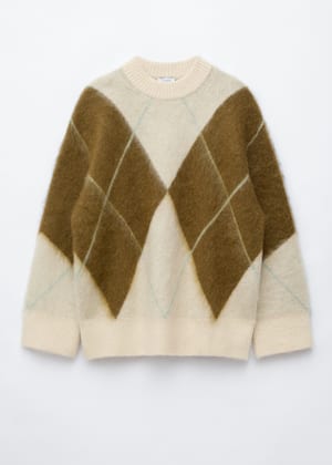 Cream/Brown