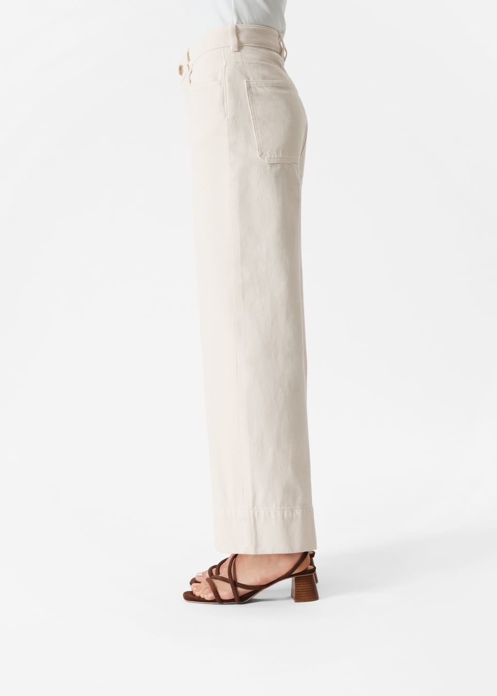 Image of Straight Cropped Jeans