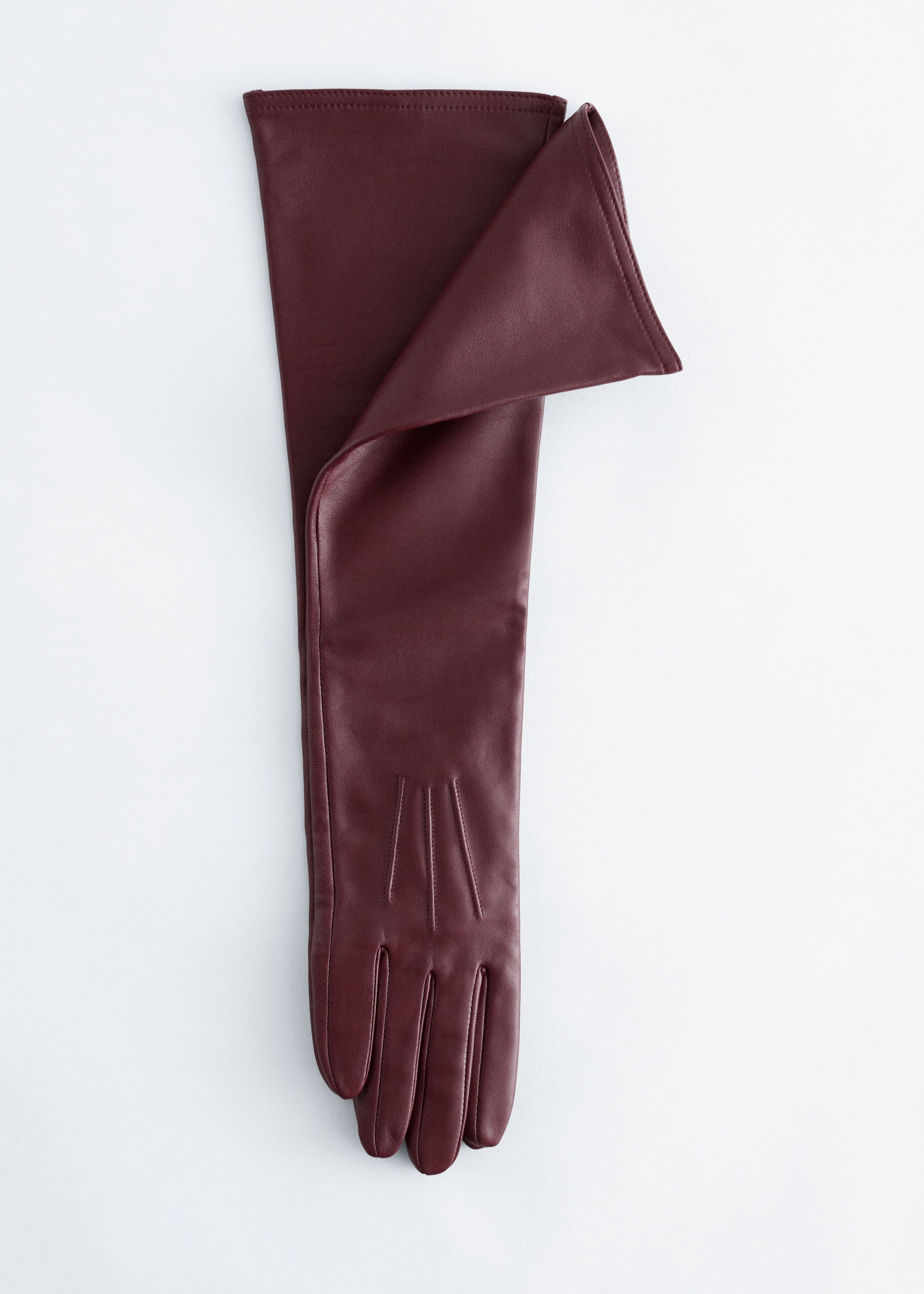 Image of Lange Lederhandschuhe