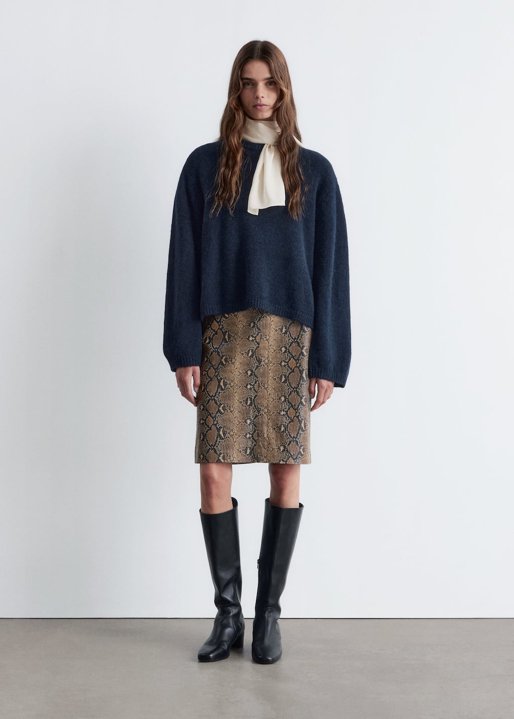 Image of Knitted Alpaca-Blend Sweater