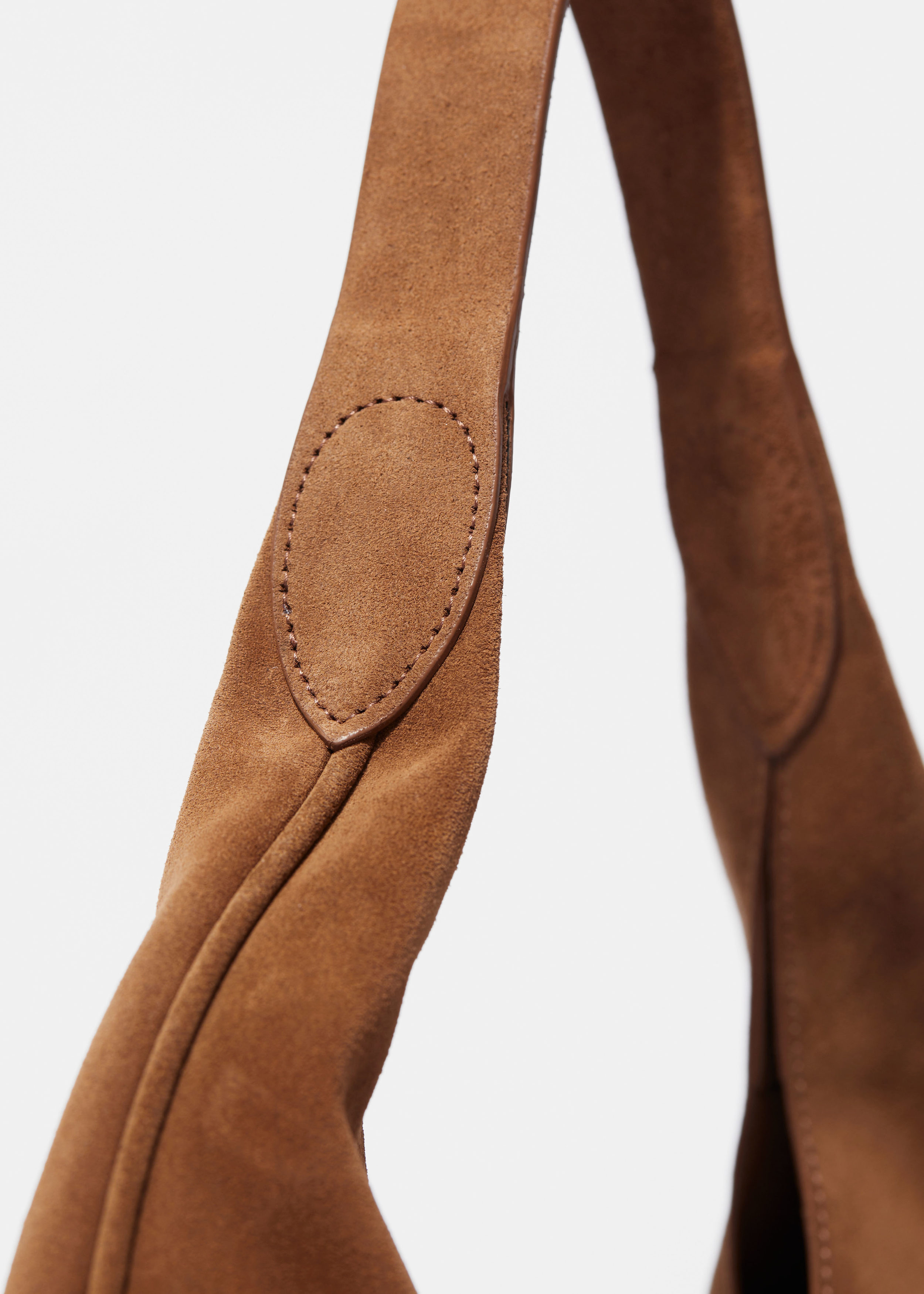 “& Other Stories” Large Suede Tote Cognac 127eec71ff1935f47d1429916207eb
