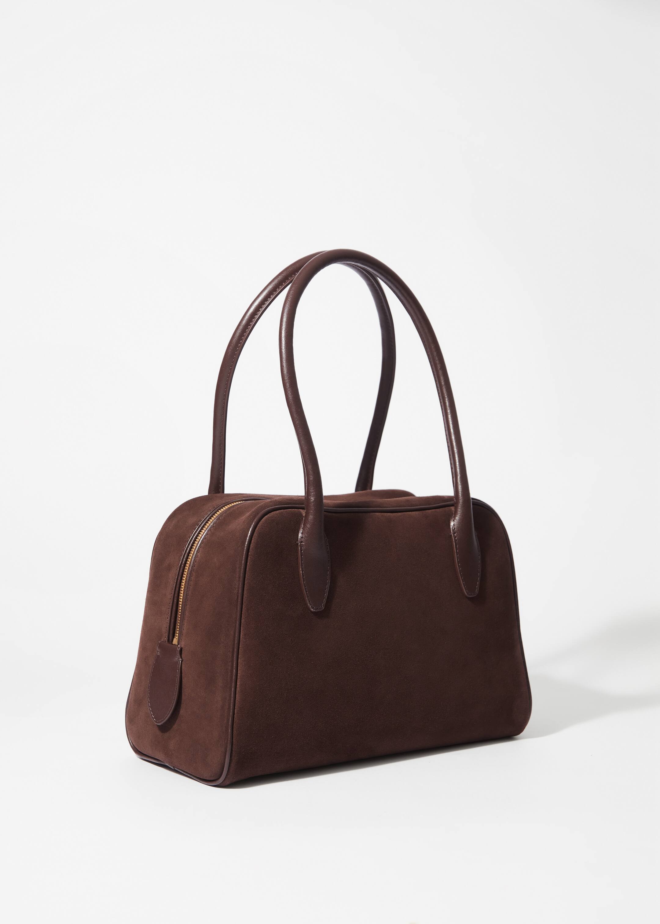 Grösseres Bild ansehen: Bowlingtasche aus Leder - Braun - DAMEN | H&M CH 3