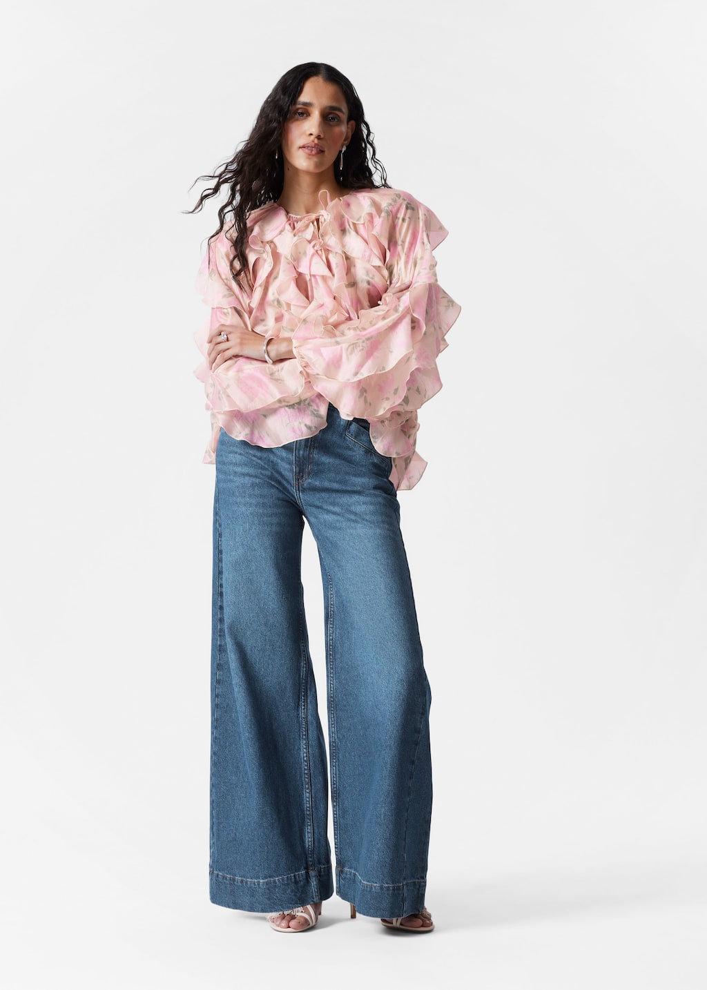Image of Ruffle Blouse