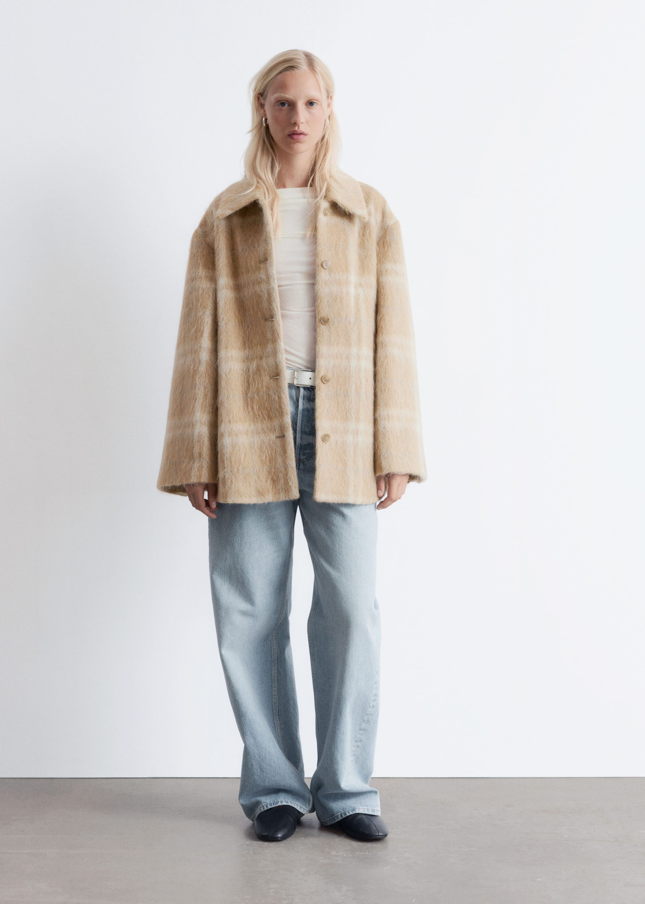 Image of Chaqueta camisera de lana