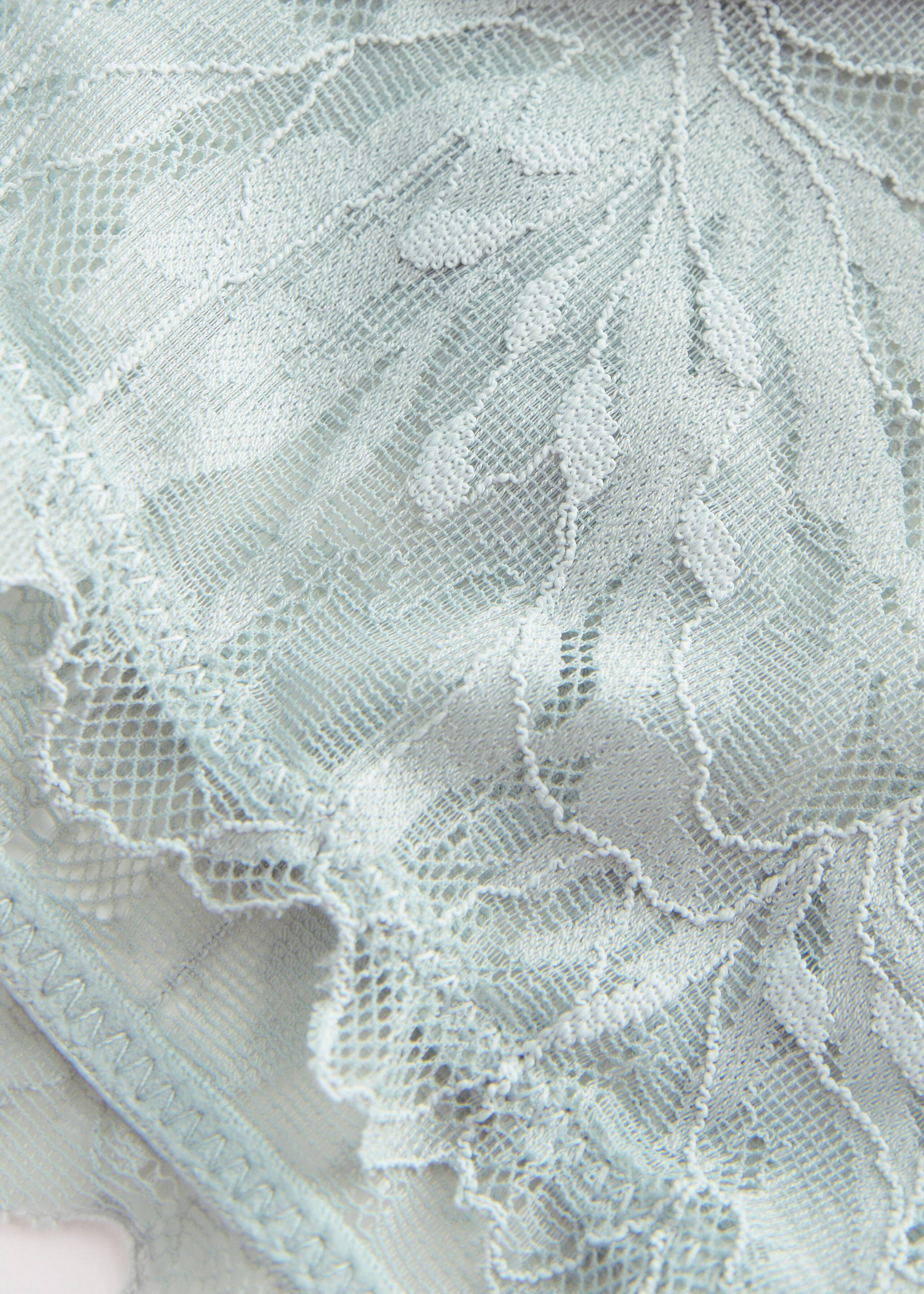 Floral Lace High-Leg Briefs - {{variantName}} - Descrizione dettagliata