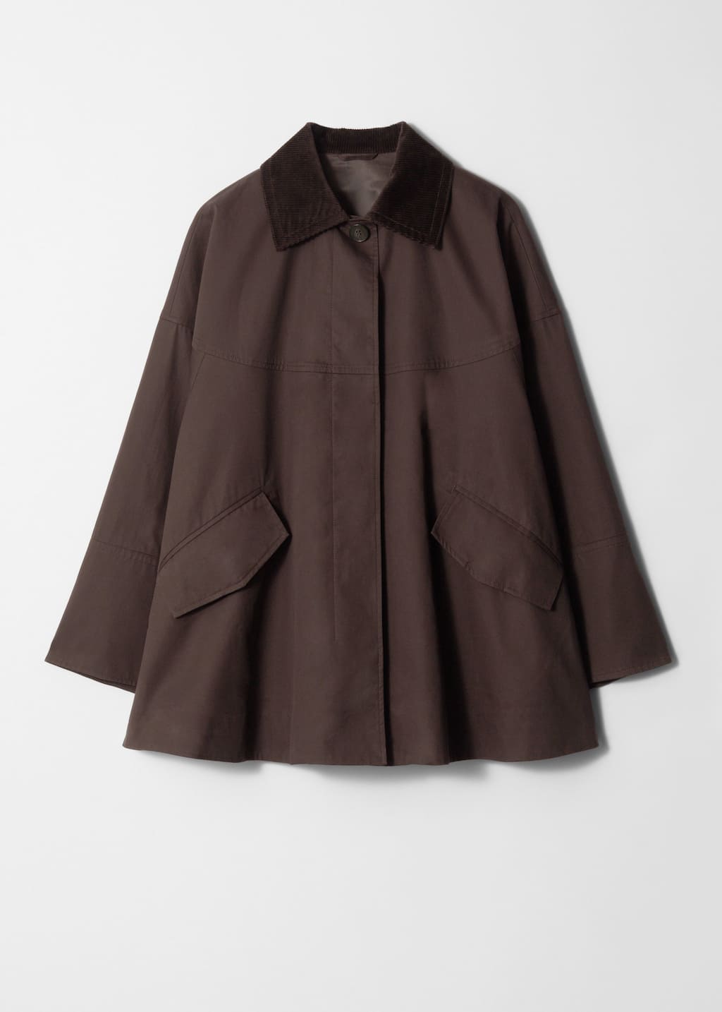 Image of Oversized A-line Country Jacket