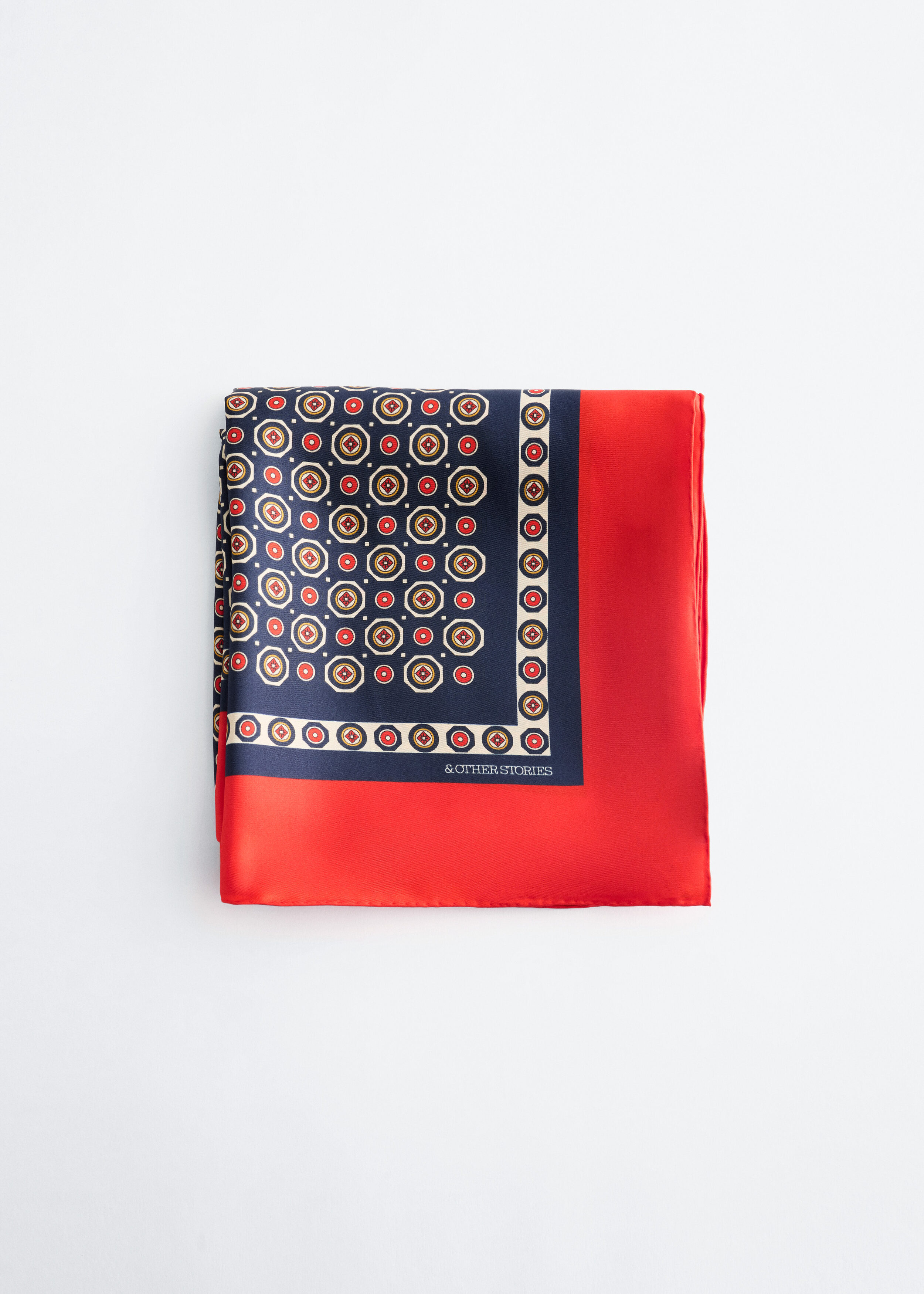 Printed Silk Scarf by & Other Stories