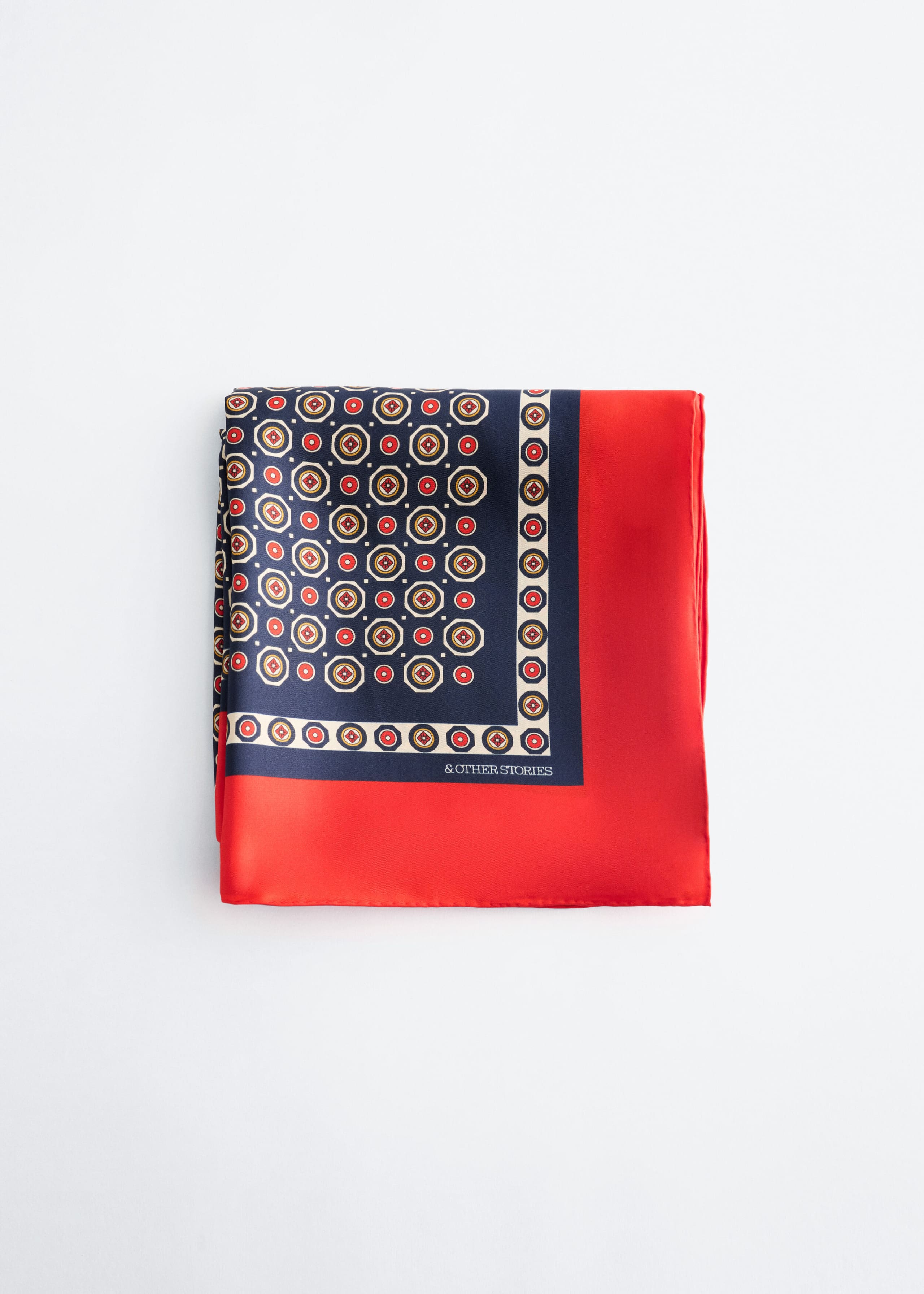 Image of Printed Silk Scarf