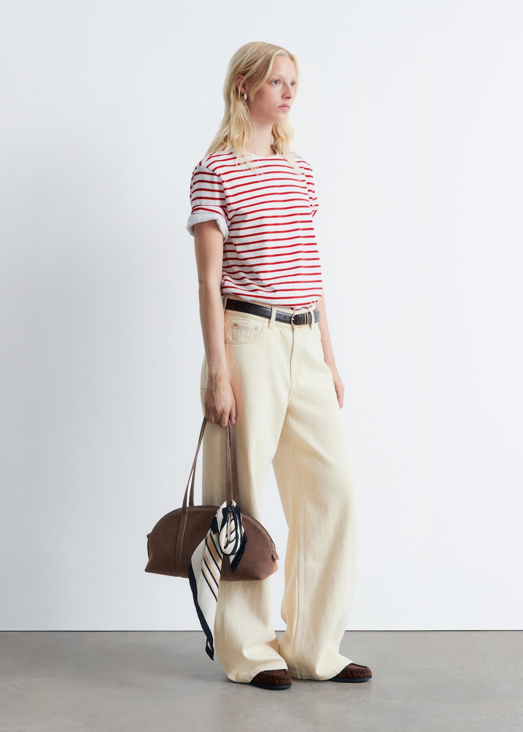 Image of Relaxed Wide-Leg Jeans