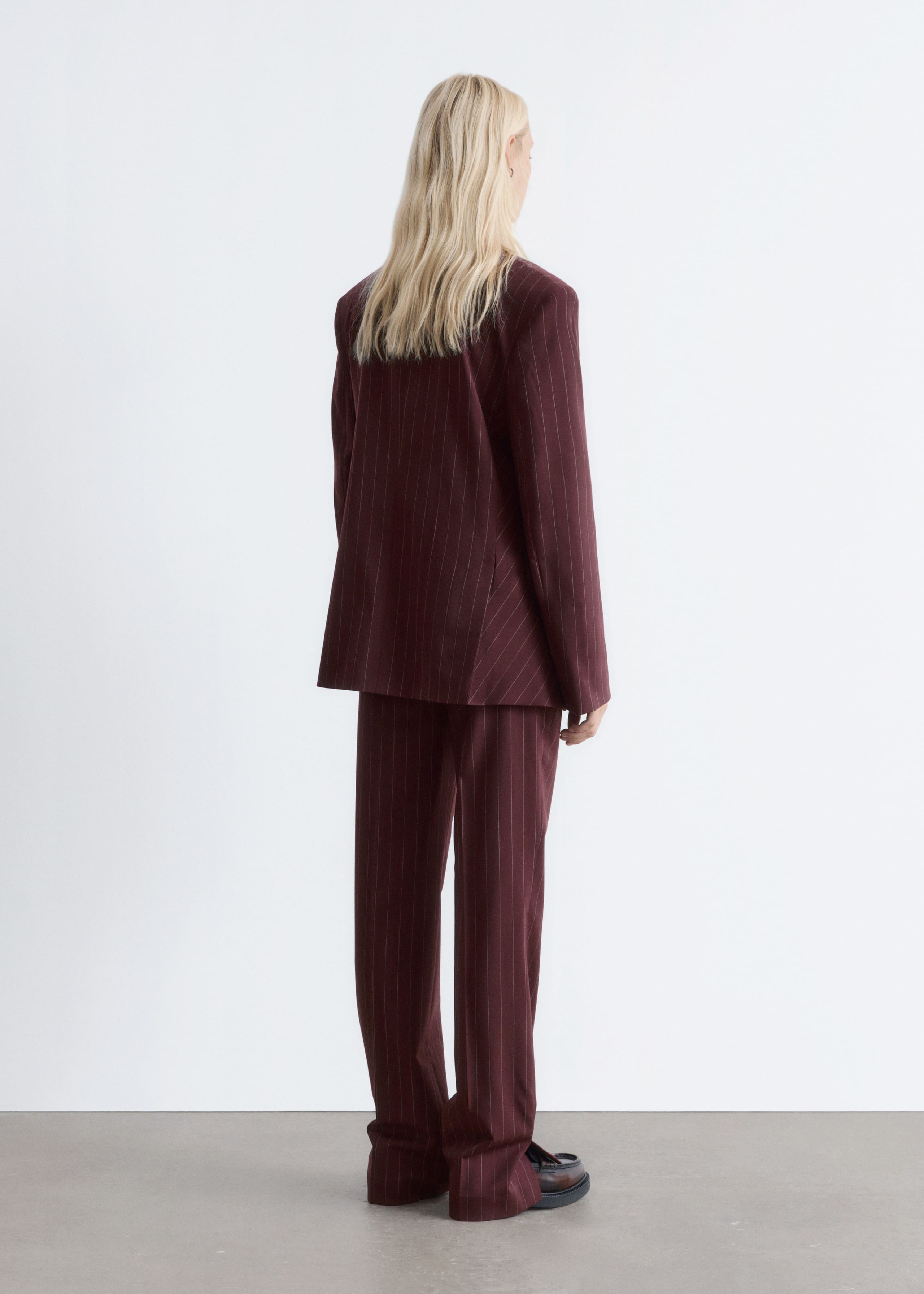 Image of Doppelreihiger Blazer aus Wolle