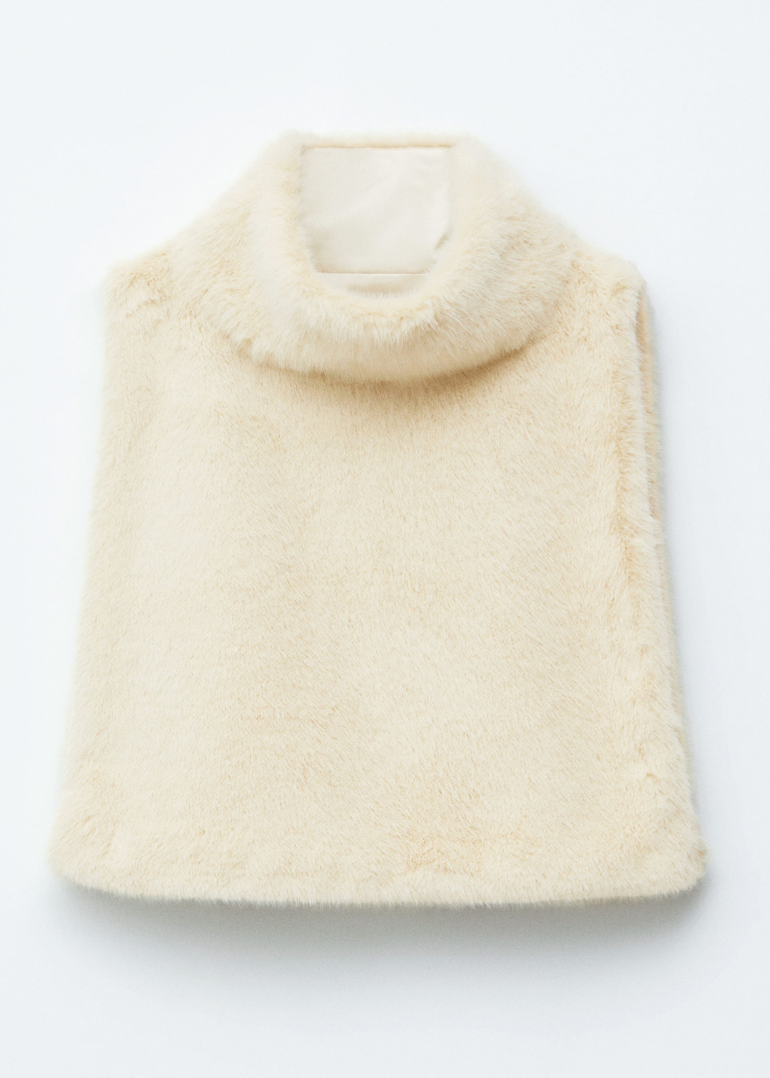 Image of Faux Fur Bib Collar