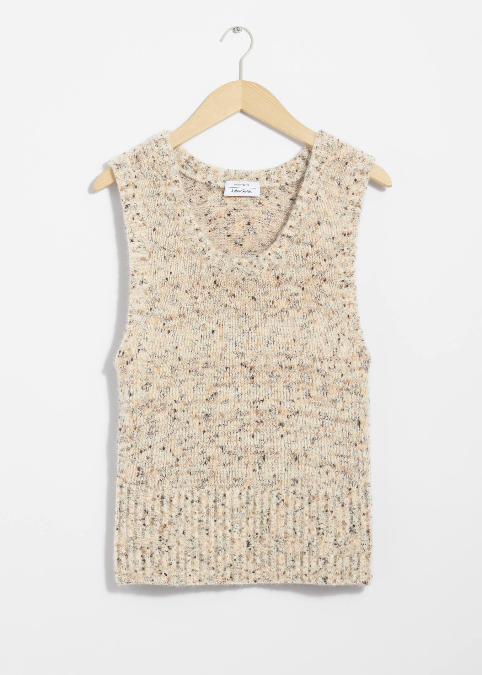 Knitted Vest - Mole - 1
